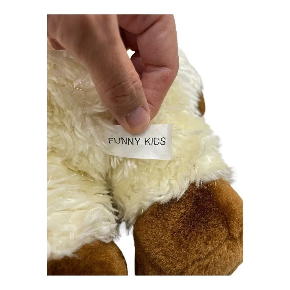 Teddy in Sparkle Easter Costume Plush Bear Lamb Suit Removable Outfit